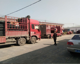 石膏线生产机械设备发往杭州